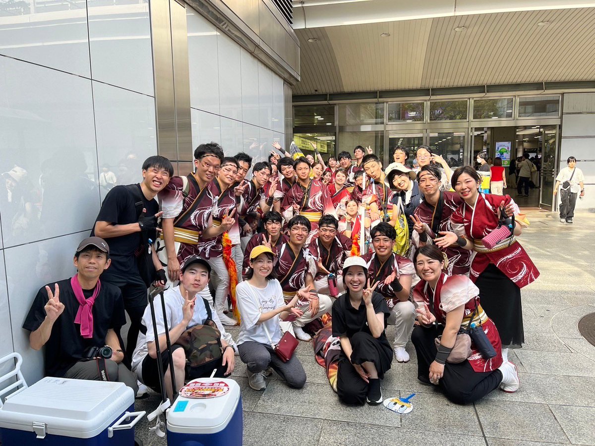 shinshu_0908's tweet photo. 【演舞報告】
愛知県名古屋市で開催されたどまつりに参加してきました！
各会場、信衆らしい演舞をお届けできたかと思います。
見てくださった皆様、どまつり実行委員会の皆様、ありがとうございました。

信衆の大炎会はまだまだ続きます！ https://t.co/yh7WrXYnqF
