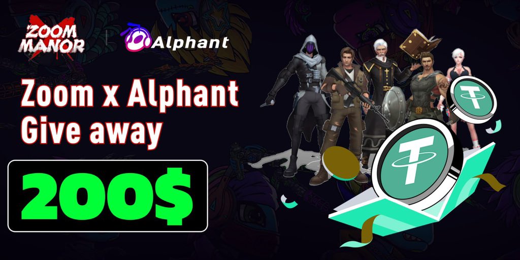 🎉 𝗪𝗲'𝗿𝗲 𝗽𝗮𝗿𝘁𝗻𝗲𝗿𝗶𝗻𝗴 𝘄𝗶𝘁𝗵 <a href="/ZoomManor/">ZoomManor</a> or 𝘁𝗼 𝗯𝗿𝗶𝗻𝗴 𝗮𝗻 𝗲𝘅𝗰𝗹𝘂𝘀𝗶𝘃𝗲 𝗽𝗿𝗶𝘇𝗲 𝗽𝗼𝗼𝗹 𝘁𝗼 𝗮𝗹𝗹 𝘂𝘀𝗲𝗿𝘀!

🏆 200 $USDT (to 10) Giveaway 

🎮Alphant is a new protocol based on audio streaming, enabling sharing, earning, and  in Web3 through