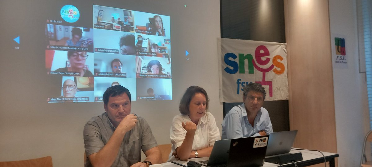 SNES-FSU hors de France tweet media