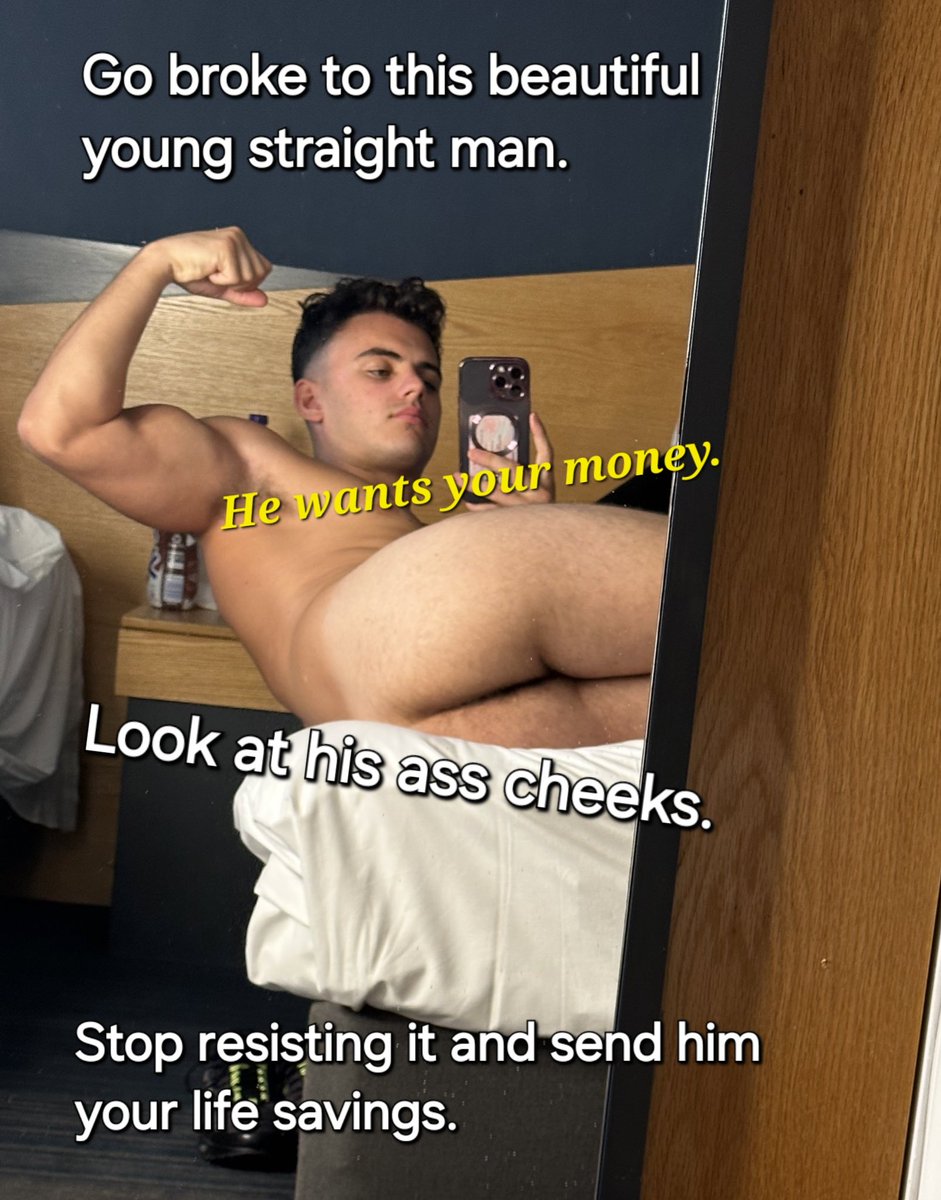 Adam78780895's tweet photo. @CashmasterAB 

#FindomAustralia #PayStr8Men #Str8MaleAss https://t.co/3rgqcumwPg