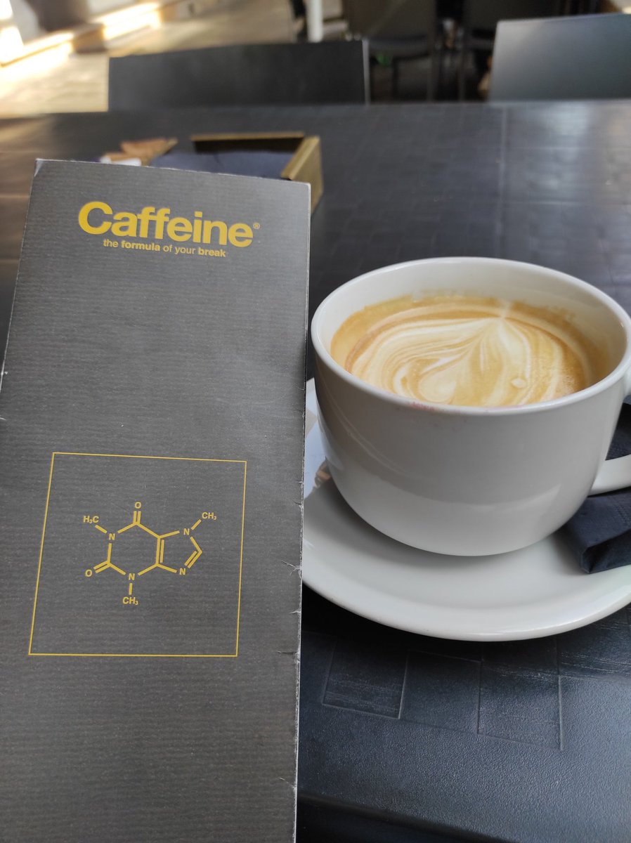 As a chemist, I'm easily attracted to formulas. Enjoying morning coffee in Padova, getting ready for #ECM34. I'm having a poster there - find me if you are curious about how to discover how to navigate a higher dimensional chemical space!