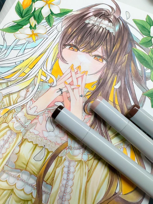 おかお #コピック 