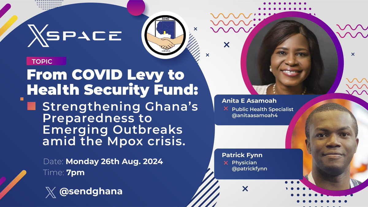 Patrick Fynn (@patrickfynn) on Twitter photo Today, we delve into the matter of public health preparedness. Here on X.
<a href="/SENDGHANA/">SEND-GHANA</a> <a href="/phefcampaigngh/">Ghana Epidemic preparedness Financing Advocacy</a> <a href="/anitaasamoah4/">Anita E Asamoah MPH (she/her)</a> Today, we delve into the matter of public health preparedness. Here on X.
<a href="/SENDGHANA/">SEND-GHANA</a> <a href="/phefcampaigngh/">Ghana Epidemic preparedness Financing Advocacy</a> <a href="/anitaasamoah4/">Anita E Asamoah MPH (she/her)</a>