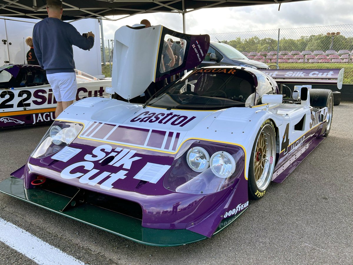 The majesty of Group C 😍

These stunning Jaguars will be out on the circuit at approximately 1.10pm here at Brands Hatch this afternoon 🤩

For now, these pictures will have to do...