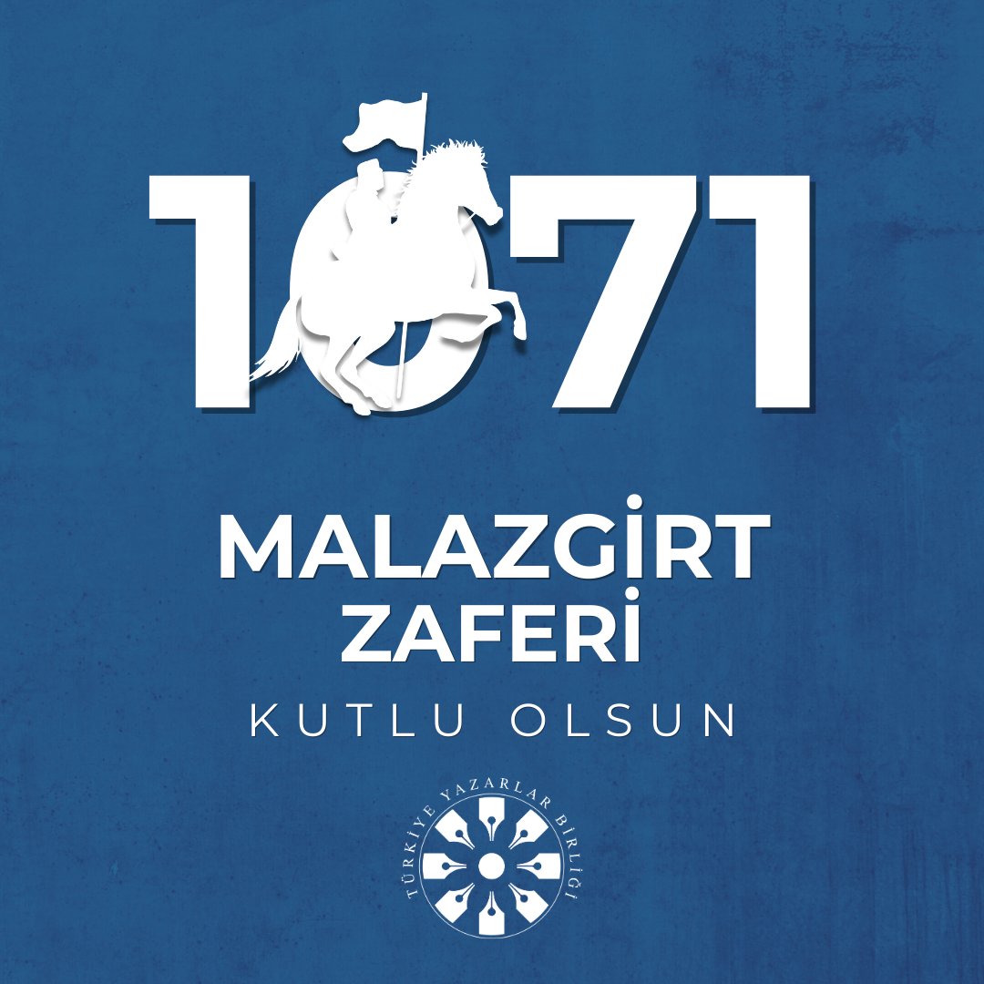 Anadolu’yu yurt edinmemize vesile olan Malazgirt Zaferi’nin 953’üncü yıl dönümünü kutluyorum. Muzaffer komutan Sultan Alparslan’ı, kahraman ordusunu rahmet ve minnetle yâd ediyorum.

Prof. Dr. Musa Kâzım ARICAN
TYB Genel Başkanı

#Malazgirt