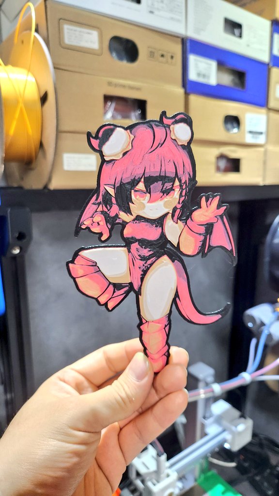 airmodel00's tweet photo. 트릭컬에 리츠를 그리신 MAKKA 님 일러스트로 한반 뽑아 봤습니다.
사용히도 괜찮다는 허락은 받았으며
이번에 어떤 형태로 만들어 볼 까 고민 중입니다.
뭔가 특별함을 표현하고 싶은데 어렵네요..
Illustrator by : MAKKA
https://t.co/8ni9M0xLoi
#트릭컬 #리츠 #もちほっぺ大探検 #Leets https://t.co/XcRXwiueYo