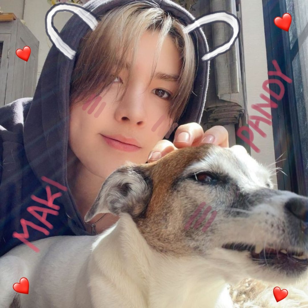 makkeishitero's tweet image. Happy international dog day🐶

#MAKI X #PANDY