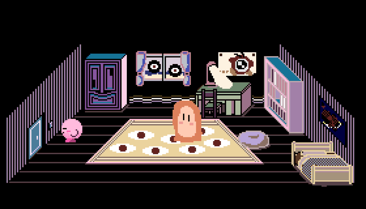 カービィ 「◆わ に ゃ 」|でんでんむりのイラスト