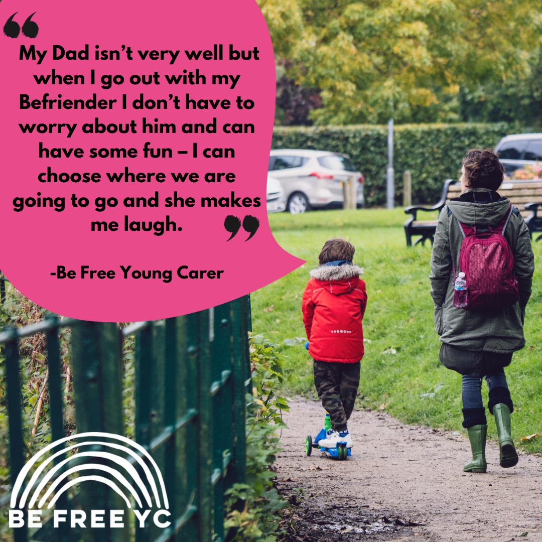 There are lots of incredible benefits to becoming a Be Free YC Befriender, find out more about our Befriending roles on our website - befreeyc.org.uk/become-a-befri…📲

#Befriending #volunteering #makeadifference #oxfordshire #youngcarers