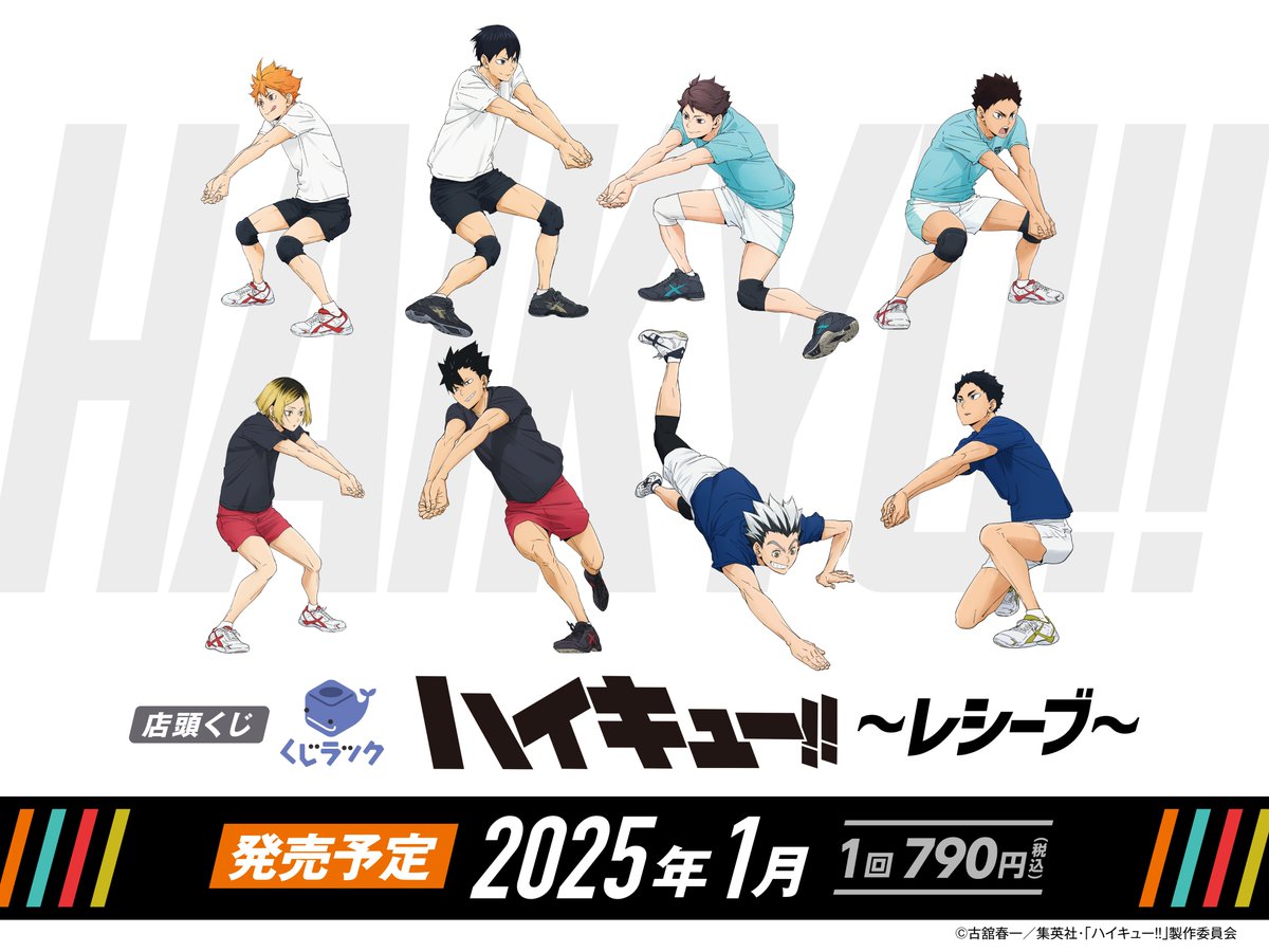 ハイキュー】 カルチュア・エンタテインメントより 「レシーブ」が