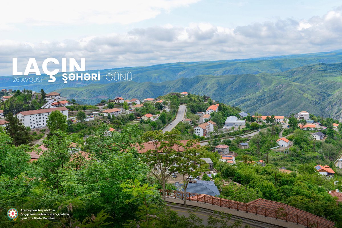 Laçın şəhər günü – tarixin, mədəniyyətin və gözəlliyin bayramı!

#Böyükqayıdış #Qarabağ #ŞərqiZəngəzur #Laçın