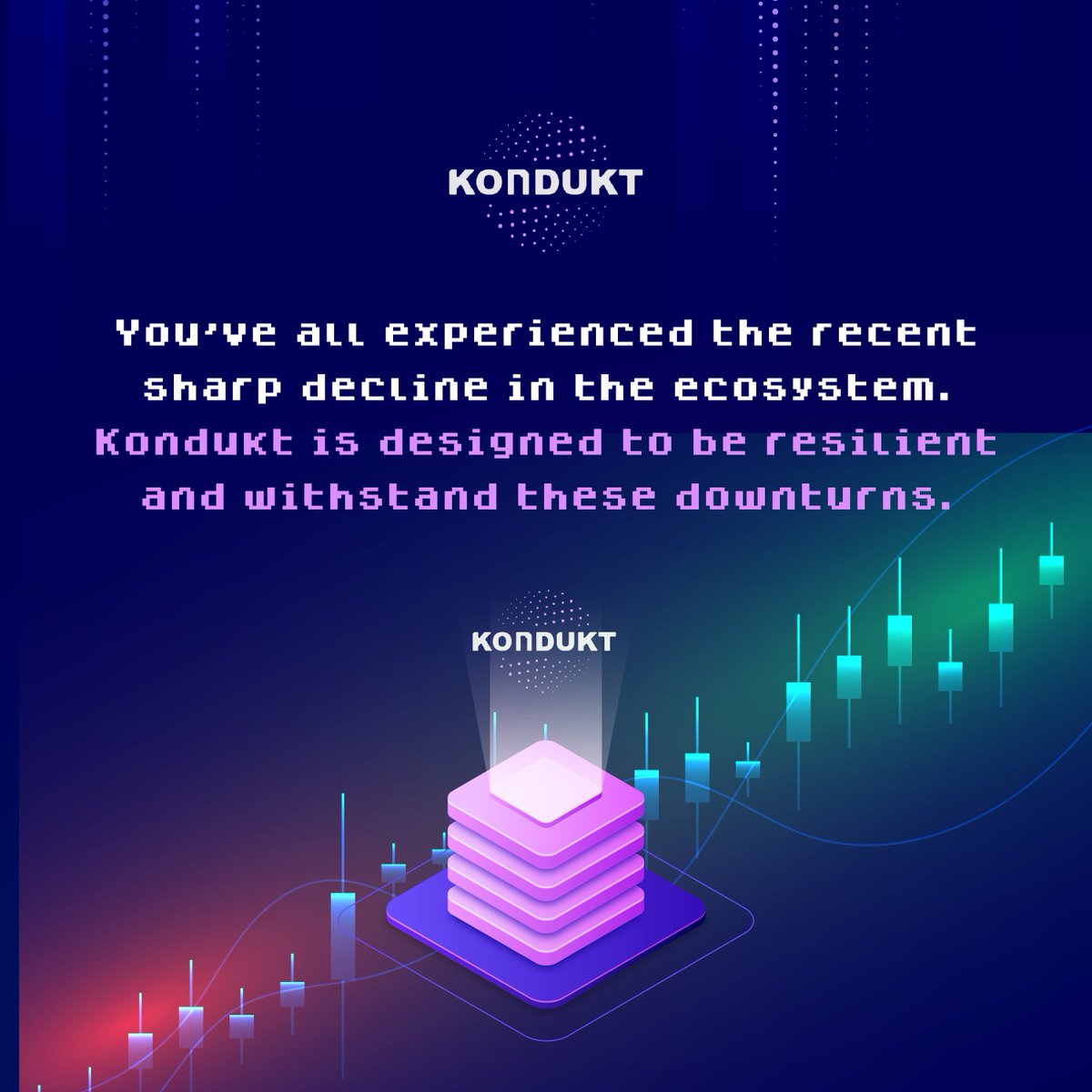 📉 The market has seen its share of sharp declines, but with Kondukt, resilience is built into the core. 💪

Our platform is designed to withstand downturns and help you stay strong through the turbulence. 

Trust in technology built for the future. 🔗