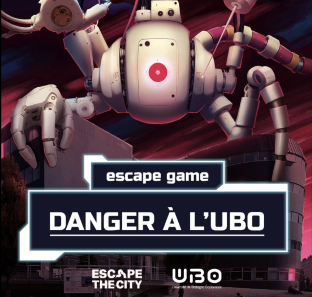 Un #EscapeGame pour découvrir le #Campus , c'est désormais toute l'année à l'UBO. Mais qui fera le meilleur score ? 😉
ubo.tiny.us/DANGERUBO