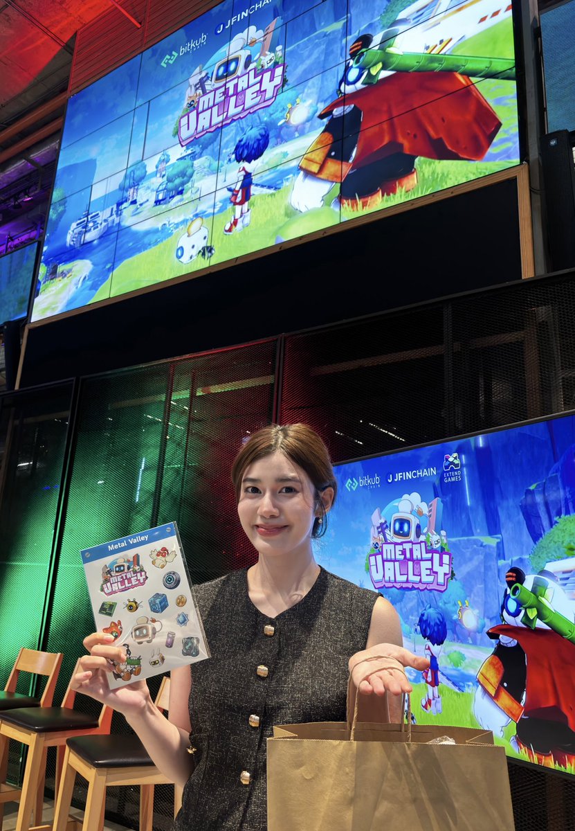 ShuGaBuddy's tweet image. Metal valley👾 เกมweb3 ใหม่ที่ cross ระหว่าง 2 เชน  ด้วยกัน #Bitkubchain x #JFinchain  ตัวเกมน่ารักมาก ไว้มาอัพเดทต่อ #เกม2024 #gamefi #gamenft