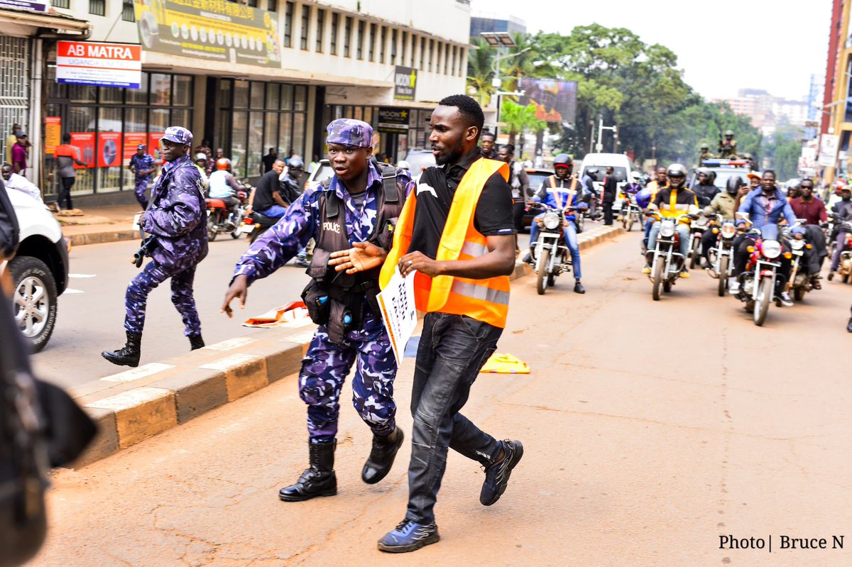 We demand an end to  Violence, Intimidation, repression and silencing of our members as they marched to the Ministry of Energy in Uganda demanding an end to EACOP and government of Uganda to sign a fossil free treaty. <a href="/TotalEnergies/">TotalEnergies</a> must change course and respect Human Rights!