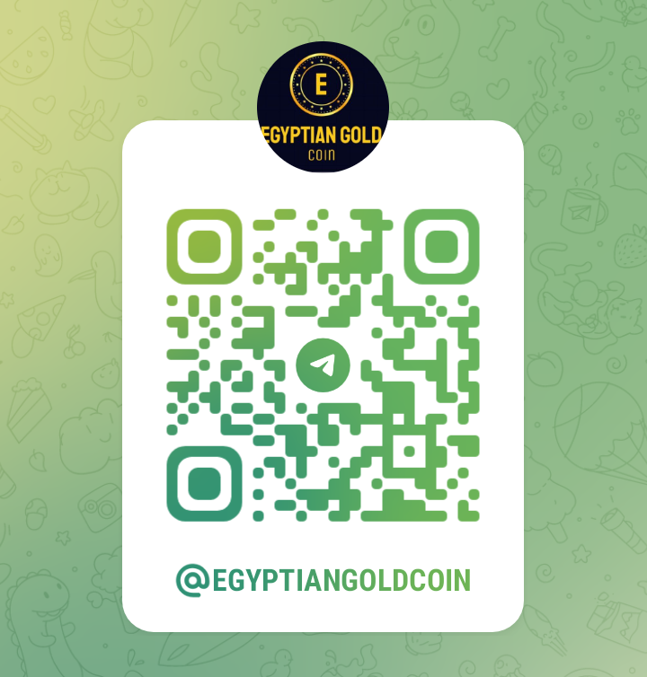 EgyptianCoin's tweet photo. Our Telegram@egyptiangoldcoin https://t.co/iGpXQwOu8N