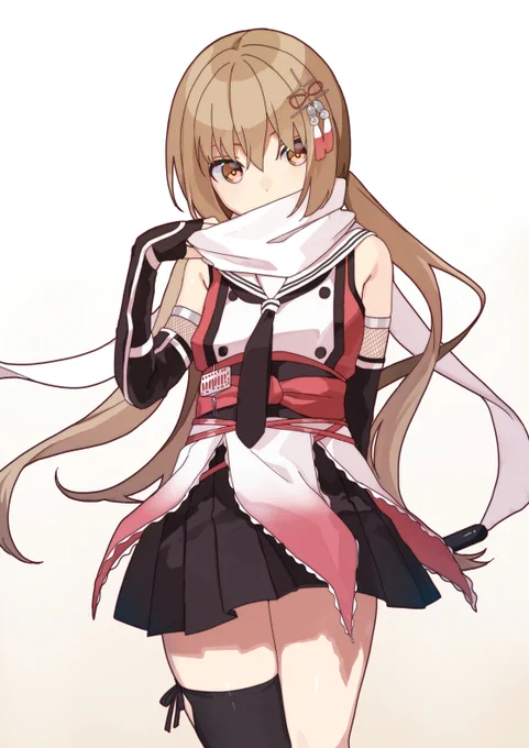 お題箱から、川内改二服のタシュケント #艦これ 