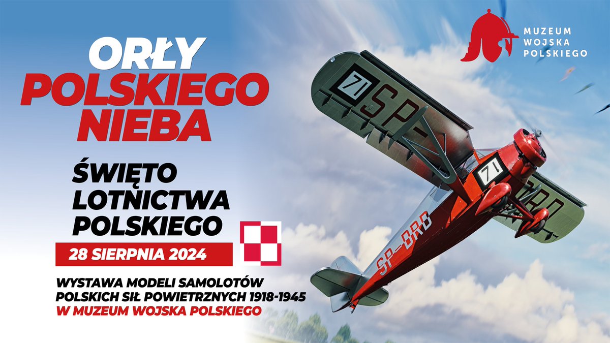 Zapraszamy na **Wystawę modeli samolotów z okazji Święta Lotnictwa Polskiego** w Muzeum Wojska Polskiego

📷 **Data:** 28.08.2024 
📷 **Twórcy wystawy:** Krzysztof Wagner, Andrzej Miąsik, Piotr Gordon