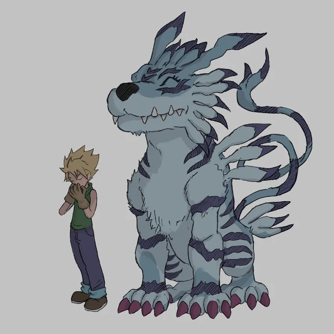 パートナー3#デジモン#Digimon 