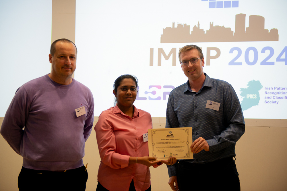 The winner of the Best Poster Presentation for #IMVIP2024 is Vayangi Ganepola and co-authors for their work "XAI-ResUNet: Analysing the Impact of Pre-training in ResUNet Architectures for Multiple Sclerosis Lesion Segmentation using EigenGrad CAM"