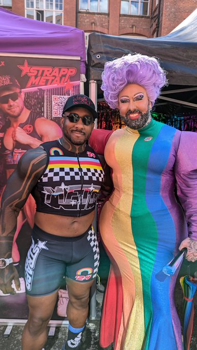 1 pic. Manchester pride completed this weekend. Was really good apart from the cold weather. Apart from