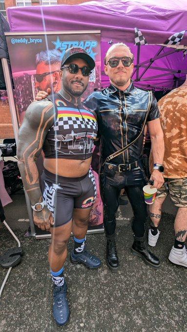 2 pic. Manchester pride completed this weekend. Was really good apart from the cold weather. Apart from