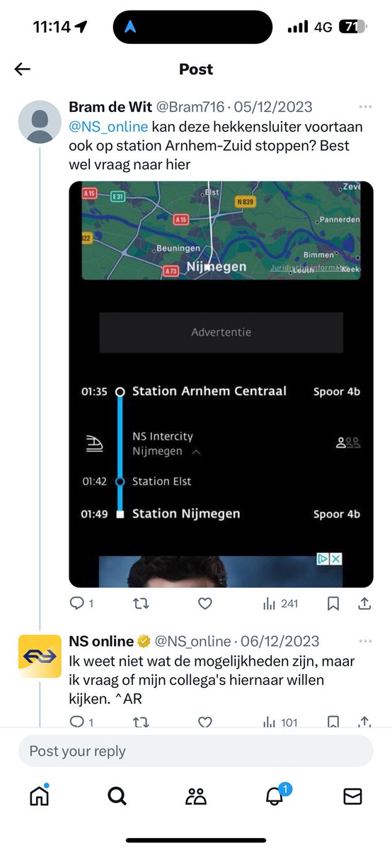 Bram716's tweet photo. @NS_online Ja met deze kwestie graag https://t.co/12r3f1dZNV