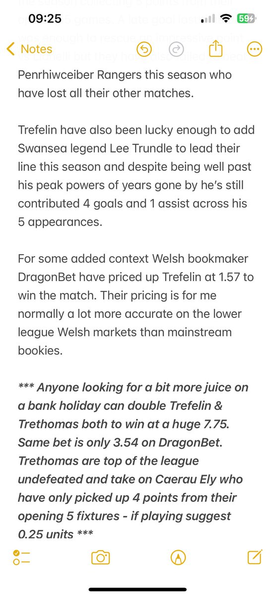 Bearded_Basher's tweet image. Bank holidays are all about the Cymru South #GamblingTwitter #SupportLocalLeagues