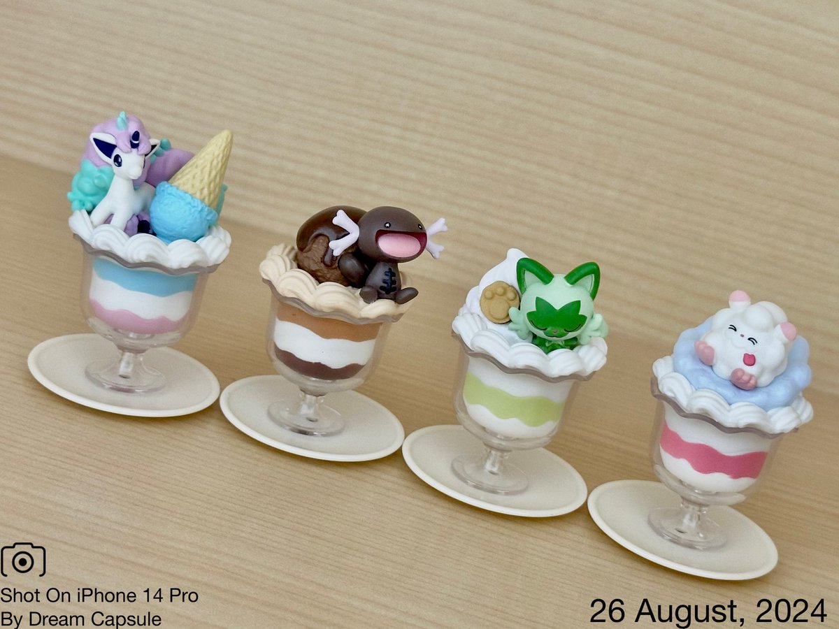 🌟新入荷ガチャ商品プレゼントCP🌟 ポケモン×スイーツ🍨かわいい