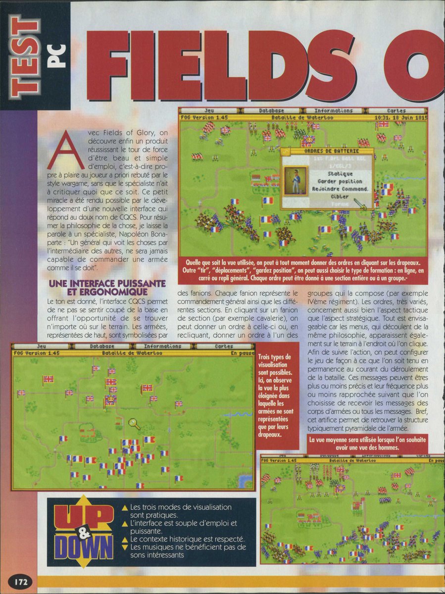 AllmightoFranky's tweet photo. #Nostalgeek on continue de lire le #Joystick de l'été 1993!On continue les tests avec l'excellent #FieldsOfGlory de #Microprose sur #PC! #retro #retrogaming #oldschool #80s #90s #micro 1/5 https://t.co/60FjUGgotH