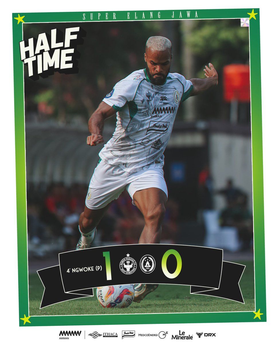 PSSleman's tweet photo. HT: Semen Padang FC 1-0 PSS Sleman

#PSS #COSE #SPFCvsPSS #PSSday https://t.co/HiwC74UZo1