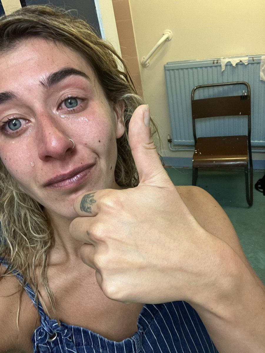 i know i was supposed to post the crying photo at the beginning of the fringe but I wasn’t in as much debt then as i am now which is mainly why im crying but maybe if i had posted it then i would be in less debt now 

oh well no time like the present 

#disruptor