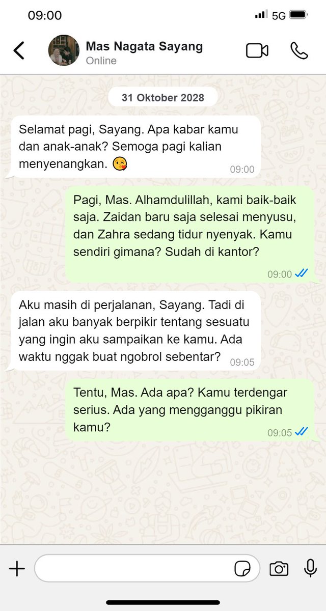 Fzznn_09's tweet photo. Hayooo apakah yang dipikirkan oleh Mas Nagata, sampai dia bingung untuk menyampaikan ke Adik Humaira... πππ
Nantikan di BAB terbaru ini, akan ada banyak percakapan hehehe
#alternativeuniverse #au #ausalmon #salmocean https://t.co/OpM0vmH83I