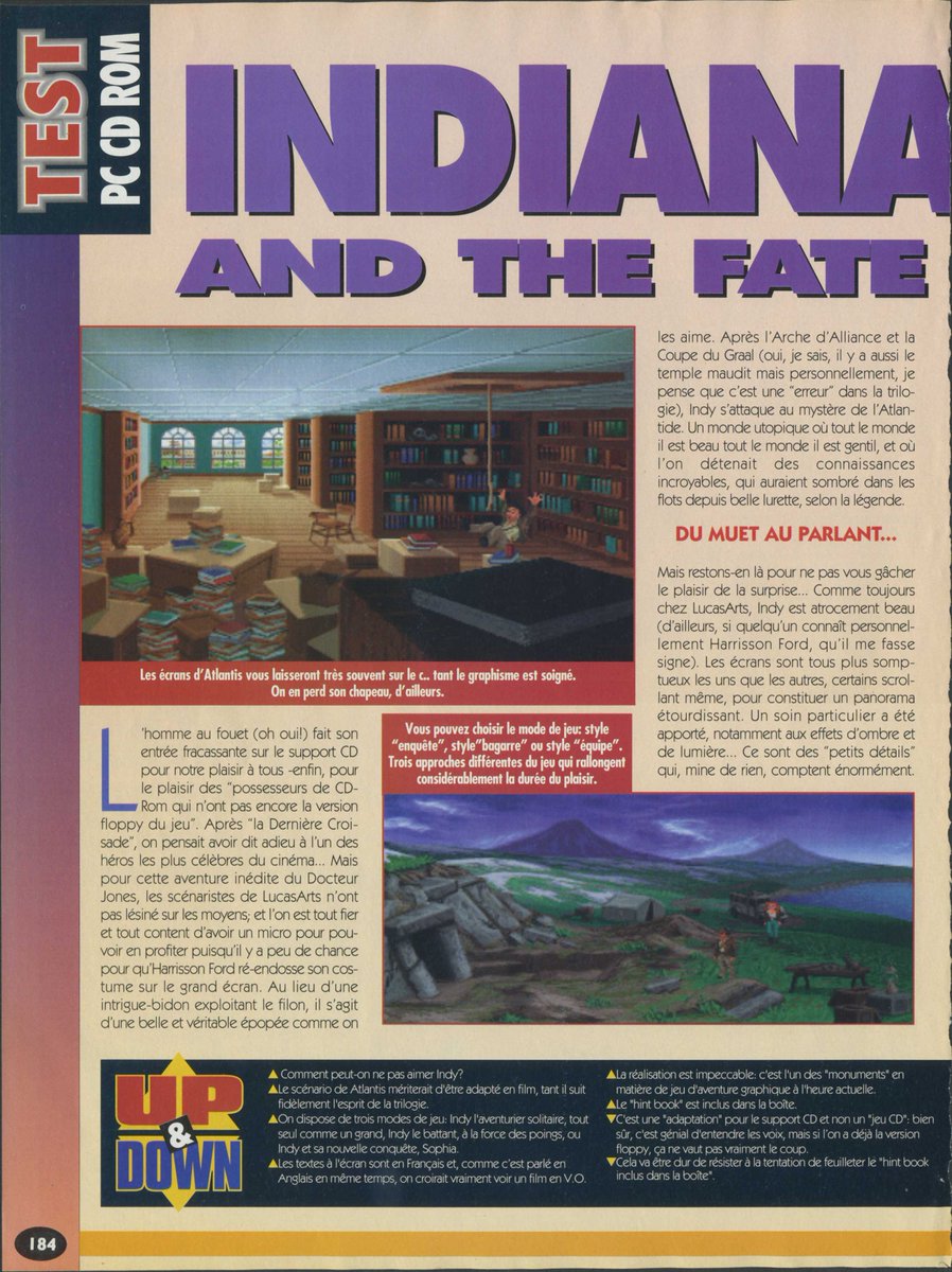 AllmightoFranky's tweet photo. On poursuit avec en Test,#LegendOfKyrandia sur #PCcdrom et #IndianaJones and the fate of atlantis sur #PCcdrom également!! 3/5 https://t.co/4HoBRn7xfG