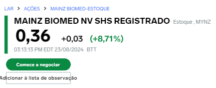 illipedia's tweet photo. Os jovens estão enfrentando maiores riscos de câncer colorretal, em parte devido às dietas de $MCD e $WEN. $MYNZ está se empenhando para acabar com o câncer e salvar vidas!

#BuyTheDip #ToTheMoon #DutchGP #AEWAllInLondon #FLAxRBB #Fantastico #Norris $QQQ $TSLA $GME $AMC $NIO $L https://t.co/8Un8vcEmOe