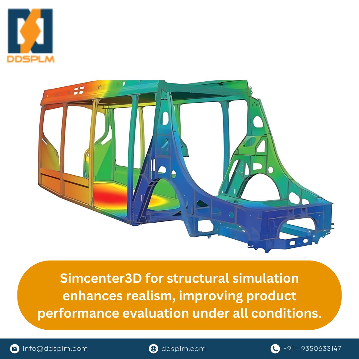 DDSPLM's tweet image. Simcenter3D delivers ultra-realistic simulations—evaluate product performance in any condition with precision.
Visit Us: ddsplm.com
#ddsplm #simcenter3d #structuralsimulation #engineeringdesign #productperformance #digitalengineering #cadsoftware #industrialtech