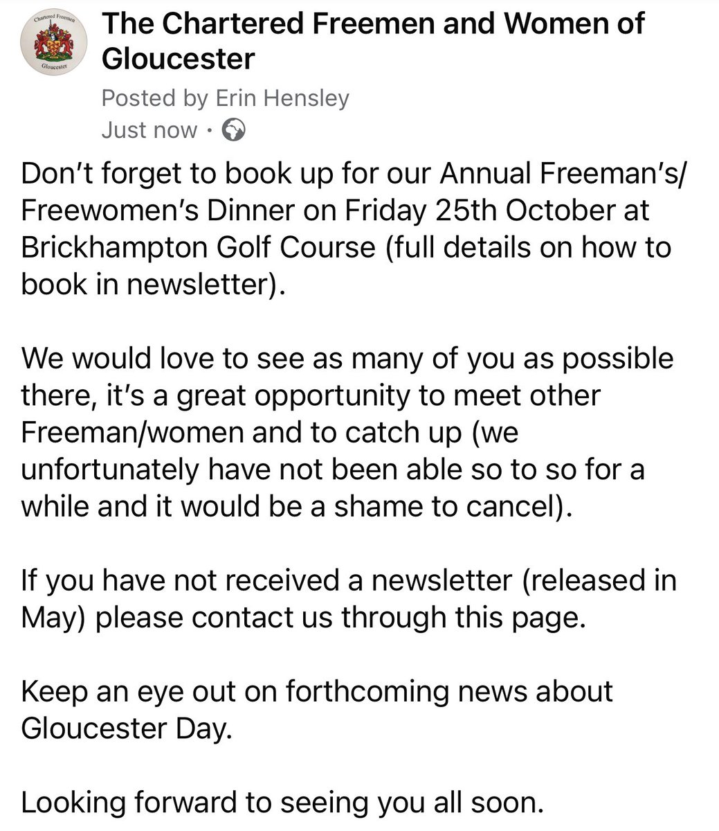 Gloucester Freemen (@glosfreemen) on Twitter photo 