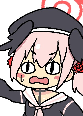 下江コハル(ブルアカ) 「」|閃光のイラスト
