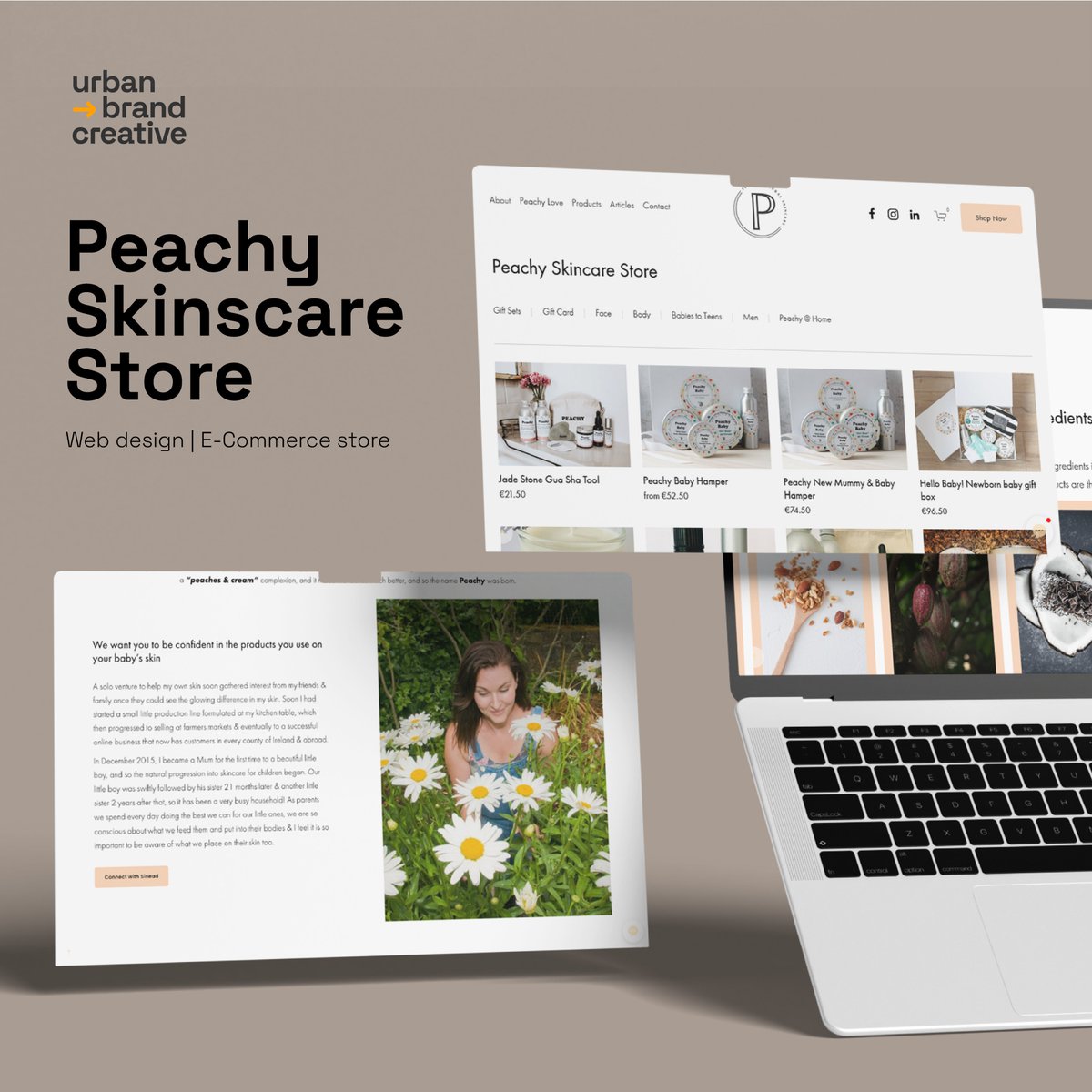 UBCreatives's tweet photo. 🌟 Join the Client Journey with Urban Brand Creative!

We create exceptional e-commerce websites, like the one we built for Dr. Sinéad O'Brien of Peachy Skincare, designed to drive growth. 

As Shopify experts, we enhance user experience and boost sales with bespoke solutions. https://t.co/vwg35leEkK