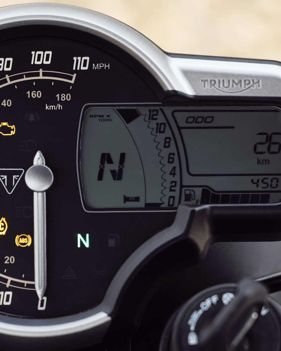 UKTriumph's tweet photo. Feel the freedom of the open road with the Triumph Scrambler 400. ๐๏ธ Classic, agile, and always adventure-ready! #TriumphMotorcycles #ScramblerLife https://t.co/Vh4nShWVCM