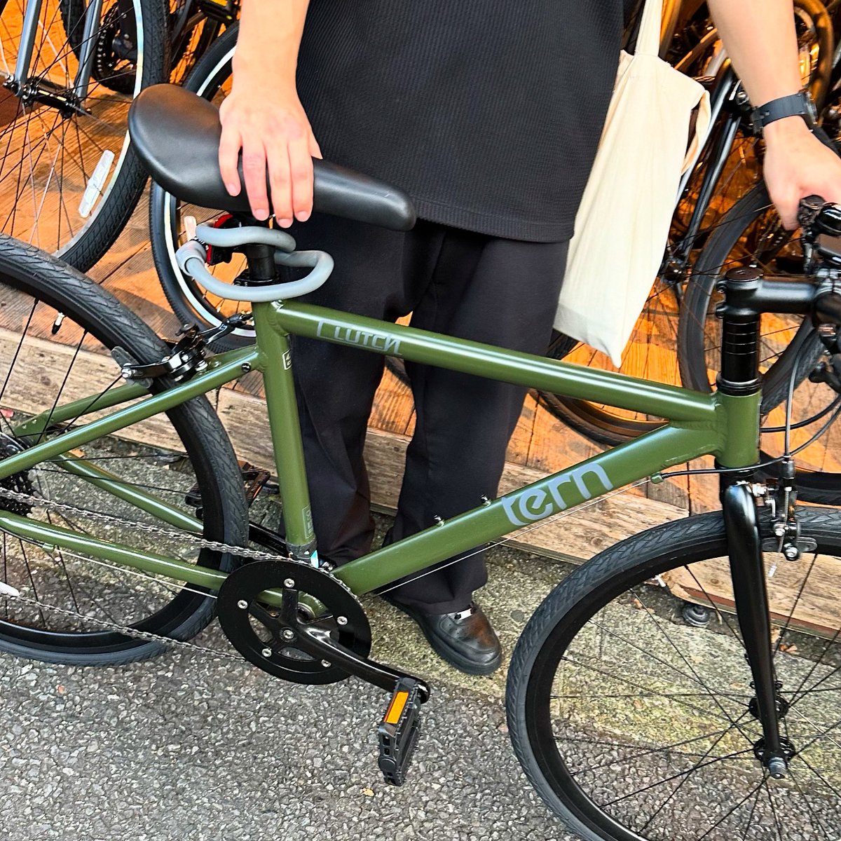 Lipit_Ischtar's tweet photo. 本日のLIPIT SNAP
#tern #clutch #ternclutch #ターンクラッチ #ターン自転車 #クロスバイク #650c #自転車女子 #自転車ガール #lipitischtar #リピトイシュタール #おしゃれ自転車 https://t.co/VzMn4LZaqQ