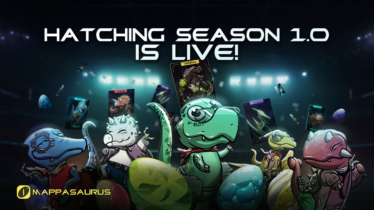 meandcrypto1113's tweet image. You can start hatching those eggs on #Crackasaurus now and mint those NFTs.
t.me/MappasaurusApp…