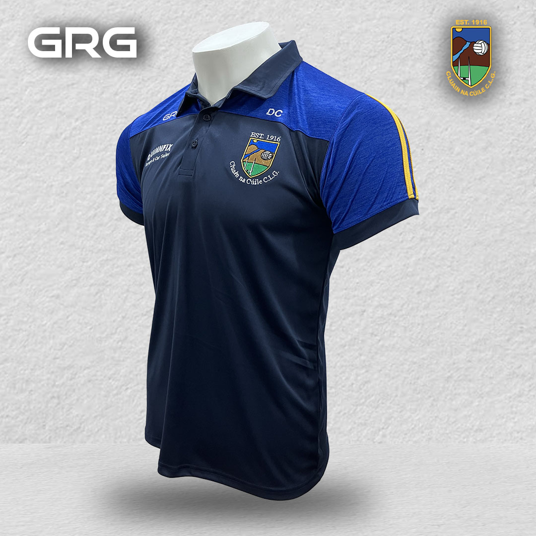 GrgSportswear's tweet image. At GRG we've got you covered no matter the needs. Be ready for and off the field with our bespoke polo shirts. Stylish, comfortable and customised especially for you so you can represent wherever you go. @cloonacool_gaa
.
.
.
#Jackets #PoloShirts #Midlayer #GRG