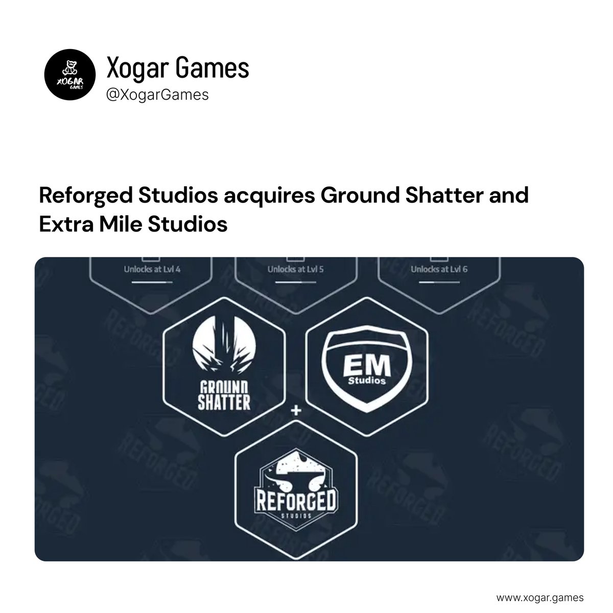 Xogar Games tweet media