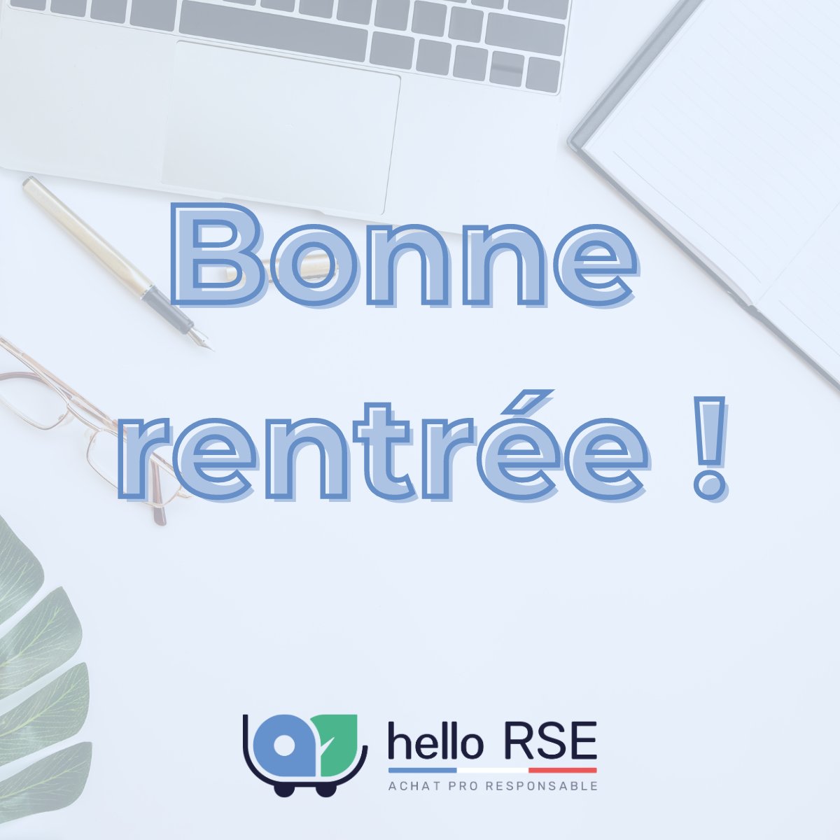 🌟 Bonne #rentree2024 à tous ! Chez hello RSE, nous sommes prêts à vous accompagner pour une année pleine de succès et d'innovations avec des solutions informatiques adaptées. 🚀 Découvrez notre catalogue de produits durables sur helloRSE.fr ! #Innovation #Durabilité