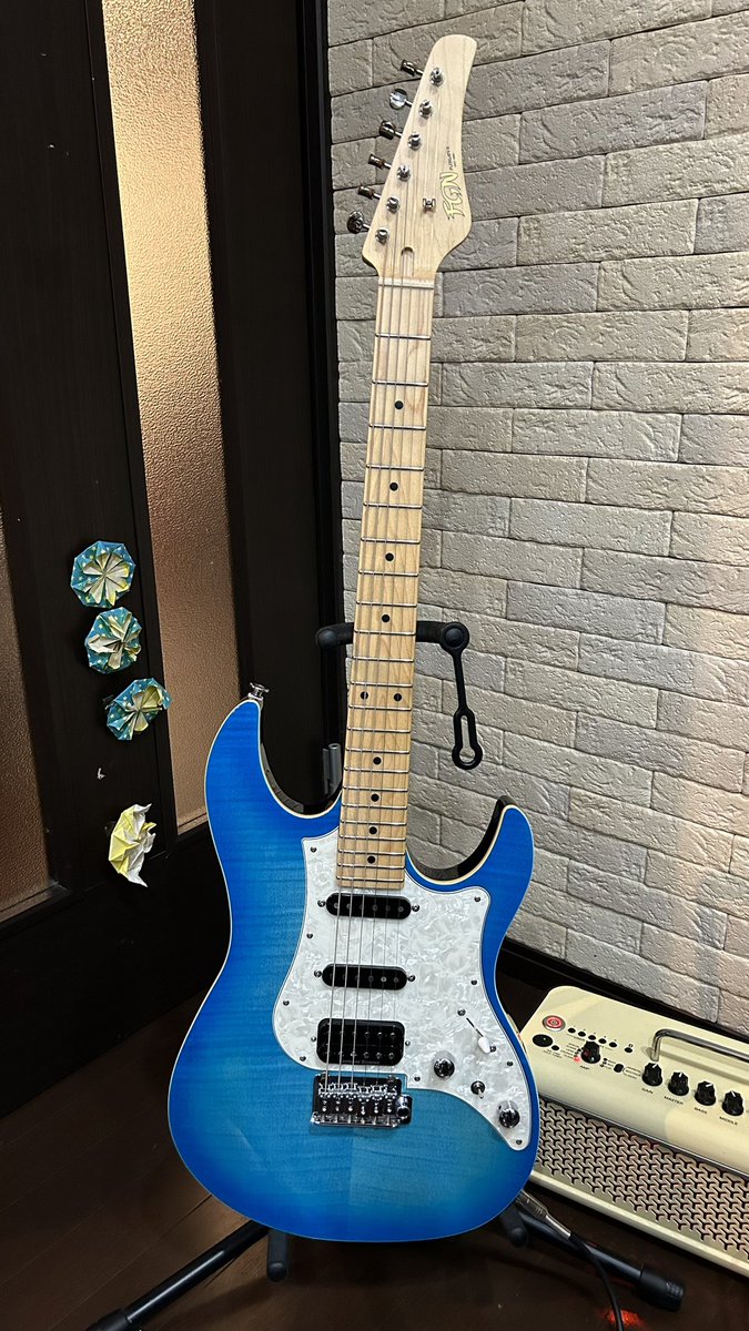 買っちまった！！マジ最高だわ！！

鬼のように弾きやすいし、音がピッキングした瞬間にアンプから飛び出してくる！なんだこれなんだこれ！？

フジゲンすげ〜！！
