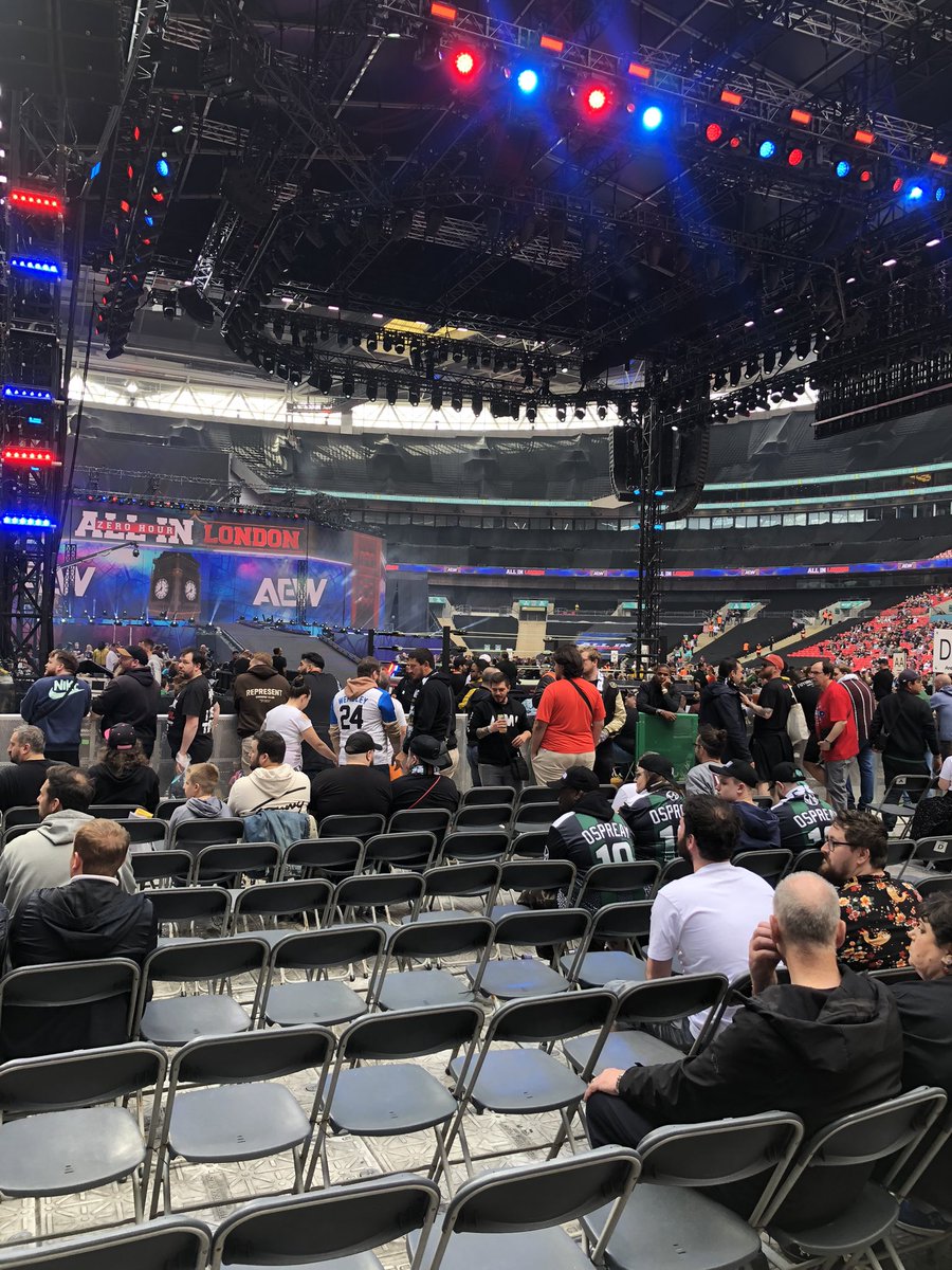 #AEWAllInLondon miglior giornata della mia vita