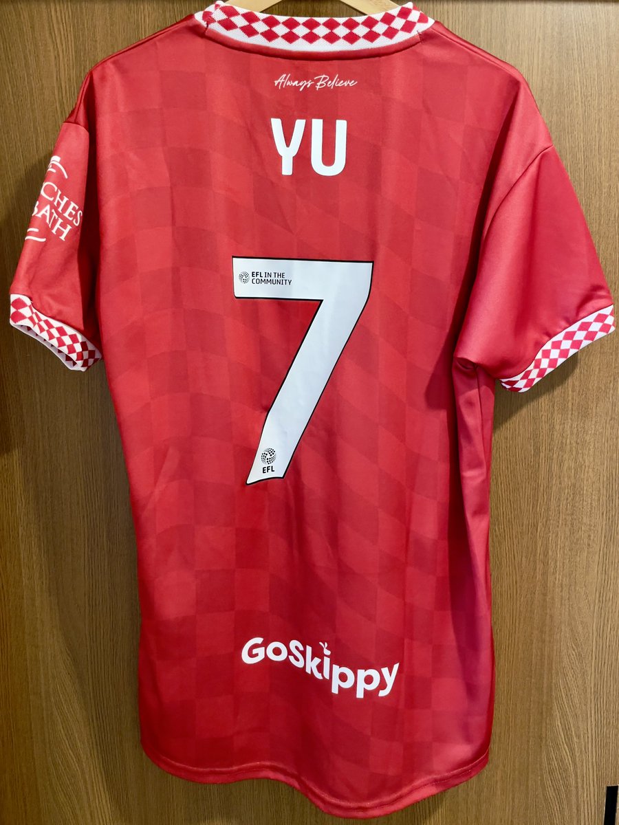 weekly_zelvia's tweet image. #7 YU HIRAKAWA🔴 #平河悠 #BristolCity #TheRobins
