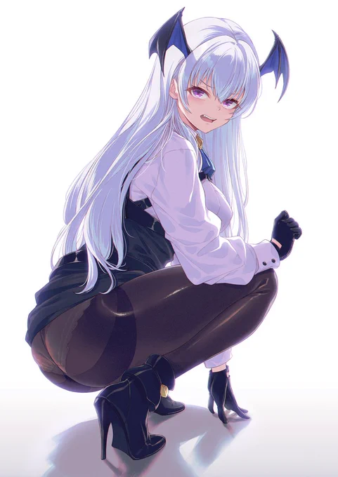 悪の女幹部に嫌な顔されながらおパンツ見せてもらいたい#嫌パン 