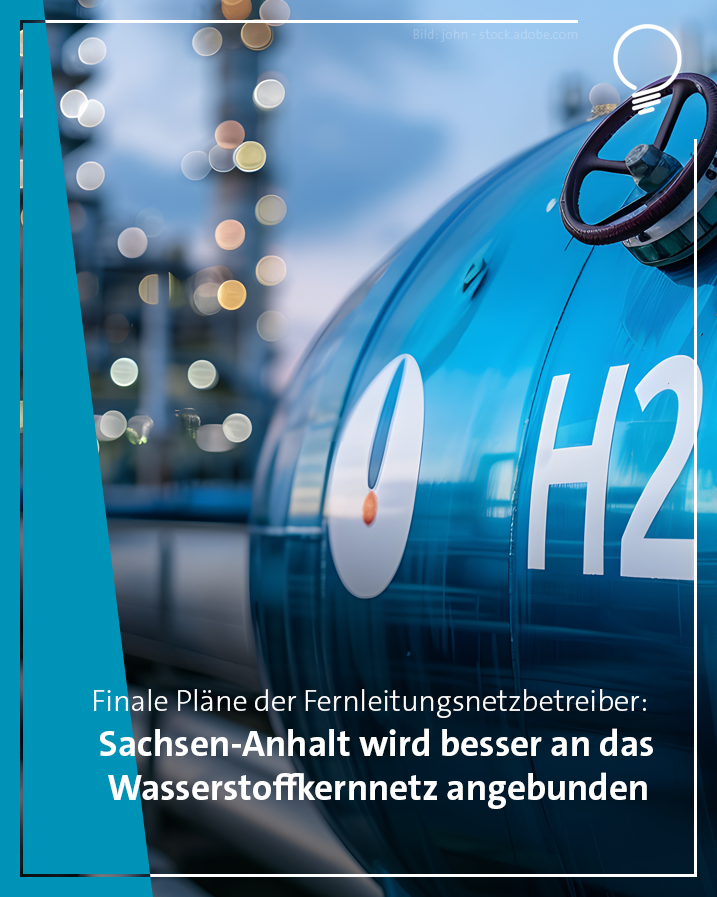 Für den Aufbau des Wasserstoffkernnetzes haben die Fernleitungsnetzbetreiber ihre Pläne aktualisiert. „Daraus geht hervor, dass #SachsenAnhalt noch besser angebunden wird“, teilte Energieminister <a href="/WillingmannA/">Armin Willingmann</a> mit. lsaurl.de/epJi2O #Wasserstoff